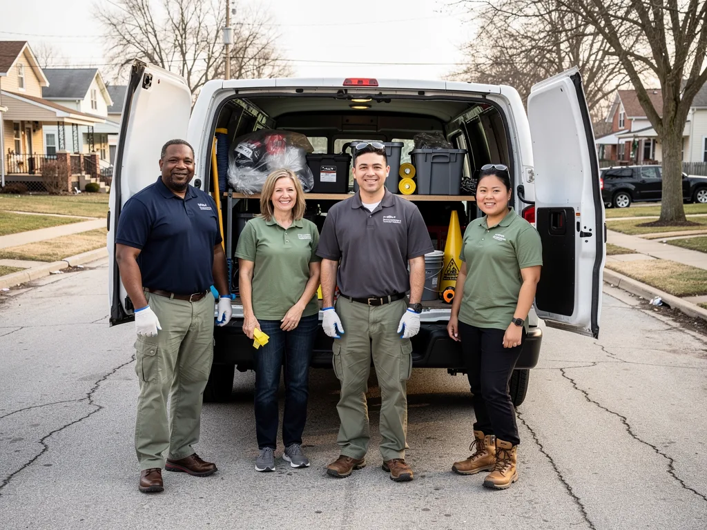 Cleveland Biohazard Cleanup Co team